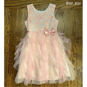 Jona Michelle Floral Tulle Dress Size 8